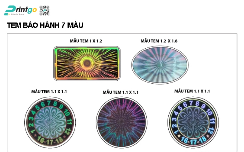 Kết hợp công nghệ chống giả vào tem chống giả Hologram Kết hợp công nghệ chống giả vào tem chống giả Hologram