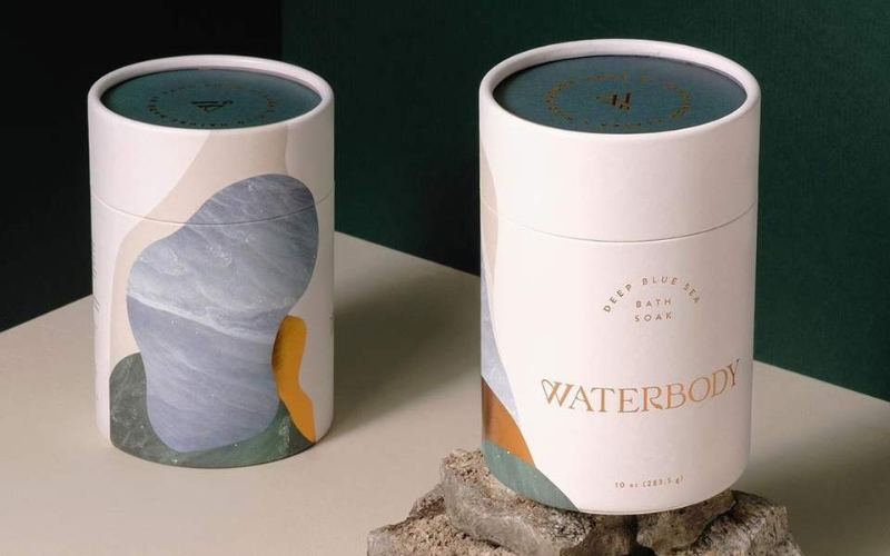 Thiết kế bao bì cà phê hình trụ tròn Thiết kế bao bì cà phê hình trụ tròn