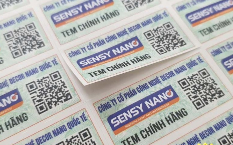Thông tin bắt buộc có trên tem chống giả QR code Thông tin bắt buộc có trên tem chống giả QR code