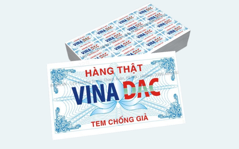 Tiêu chí đánh giá mẫu in tem chống giả sản phẩm đạt chuẩn Tiêu chí đánh giá mẫu in tem chống giả sản phẩm đạt chuẩn