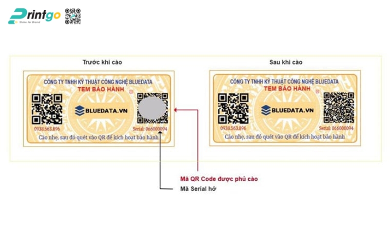 Tính ứng dụng của tem phủ cào trong kinh doanh Tính ứng dụng của tem phủ cào trong kinh doanh