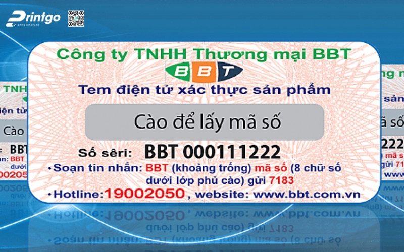 Những yếu tố đánh giá mẫu in tem phủ cào đạt chuẩn Những yếu tố đánh giá mẫu in tem phủ cào đạt chuẩn