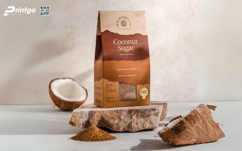 Mẫu bao bì cà phê xuất khẩu dạng túi kraft Mẫu bao bì cà phê xuất khẩu dạng túi kraft