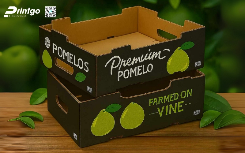 Mẫu bao bì xuất khẩu trái cây bưởi Mẫu bao bì xuất khẩu trái cây bưởi