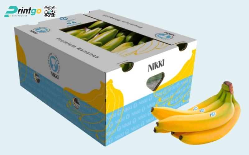 Mẫu bao bì xuất khẩu trái cây chuối Mẫu bao bì xuất khẩu trái cây chuối