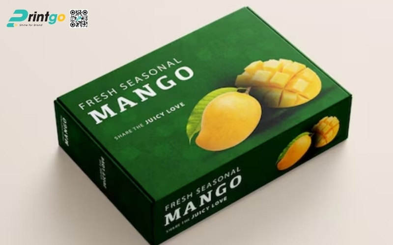 Mẫu thùng carton đựng trái cây xuất khẩu xoài Mẫu thùng carton đựng trái cây xuất khẩu xoài