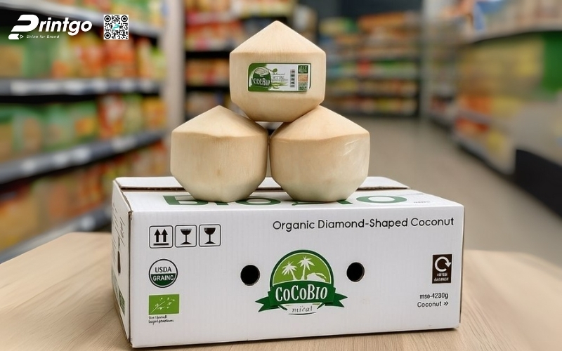 Mẫu thùng đựng dừa tươi xuất khẩu đạt chuẩn Mẫu thùng đựng dừa tươi xuất khẩu đạt chuẩn