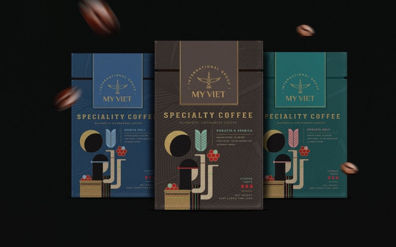 Bao bì đựng nông sản dạng hộp carton cao cấp Bao bì đựng nông sản dạng hộp carton cao cấp