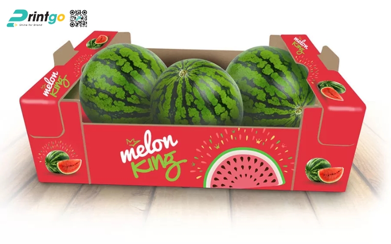 Mẫu thùng carton đựng trái cây xuất khẩu dưa (dưa hấu, dưa lưới) Mẫu thùng carton đựng trái cây xuất khẩu dưa (dưa hấu, dưa lưới)