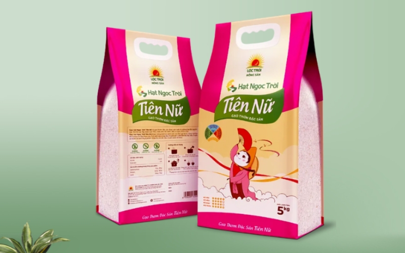 Mẫu in bao bì gạo 5kg - 10kg phổ biến cho hộ kinh doanh nhỏ Mẫu in bao bì gạo 5kg - 10kg phổ biến cho hộ kinh doanh nhỏ