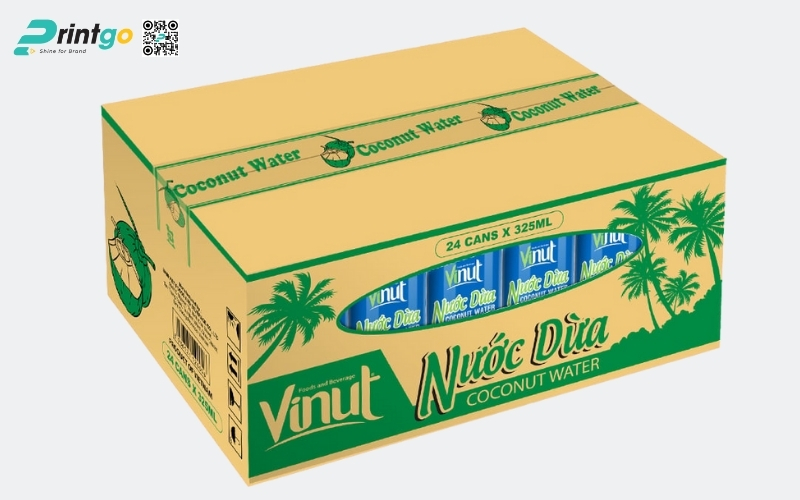 Mẫu thùng đựng dừa tươi xuất khẩu đạt chuẩn quốc tế 2026 Mẫu thùng đựng dừa tươi xuất khẩu đạt chuẩn quốc tế 2026