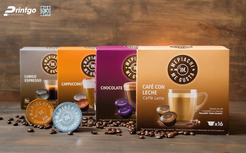 Mẫu bao bì cà phê xuất khẩu dạng hộp mềm Mẫu bao bì cà phê xuất khẩu dạng hộp mềm