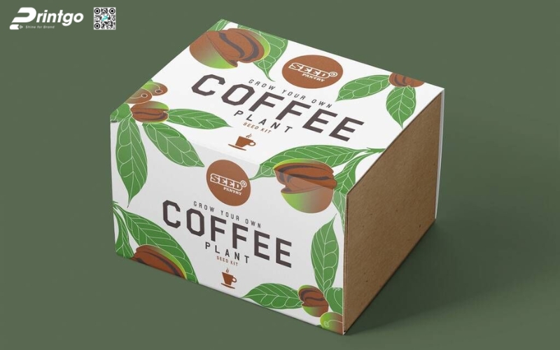 Mẫu bao bì cà phê xuất khẩu dạng hộp mềm Mẫu bao bì cà phê xuất khẩu dạng hộp mềm