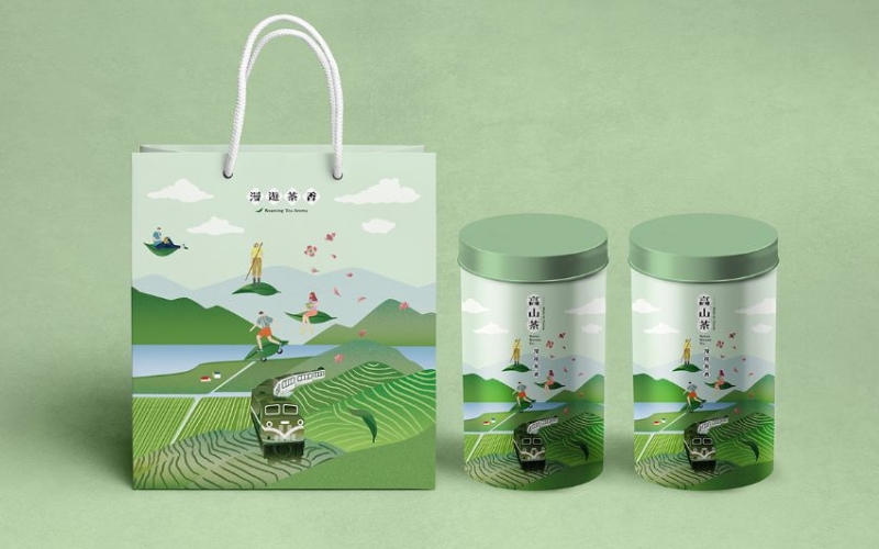 Bao bì đựng nông sản dạng hộp carton cao cấp Bao bì đựng nông sản dạng hộp carton cao cấp