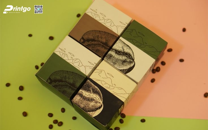 Mẫu bao bì cà phê xuất khẩu dạng hộp mềm Mẫu bao bì cà phê xuất khẩu dạng hộp mềm