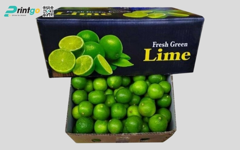 Mẫu bao bì xuất khẩu trái cây chanh Mẫu bao bì xuất khẩu trái cây chanh