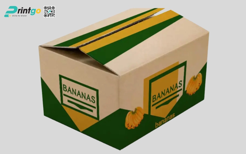 Mẫu bao bì xuất khẩu trái cây chuối Mẫu bao bì xuất khẩu trái cây chuối