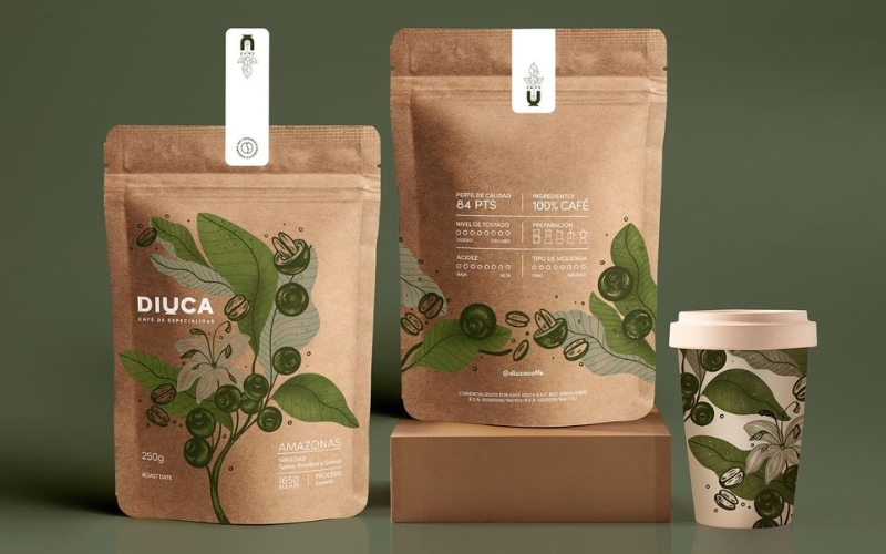 Bao bì đựng nông sản dạng giấy Kraft ghép nhựa PP (Bao bì KP) Bao bì đựng nông sản dạng giấy Kraft ghép nhựa PP (Bao bì KP)