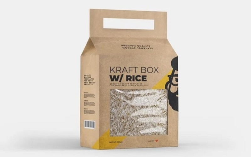 Mẫu hộp đựng gạo thiết kế sang trọng - cao cấp Mẫu hộp đựng gạo thiết kế sang trọng - cao cấp