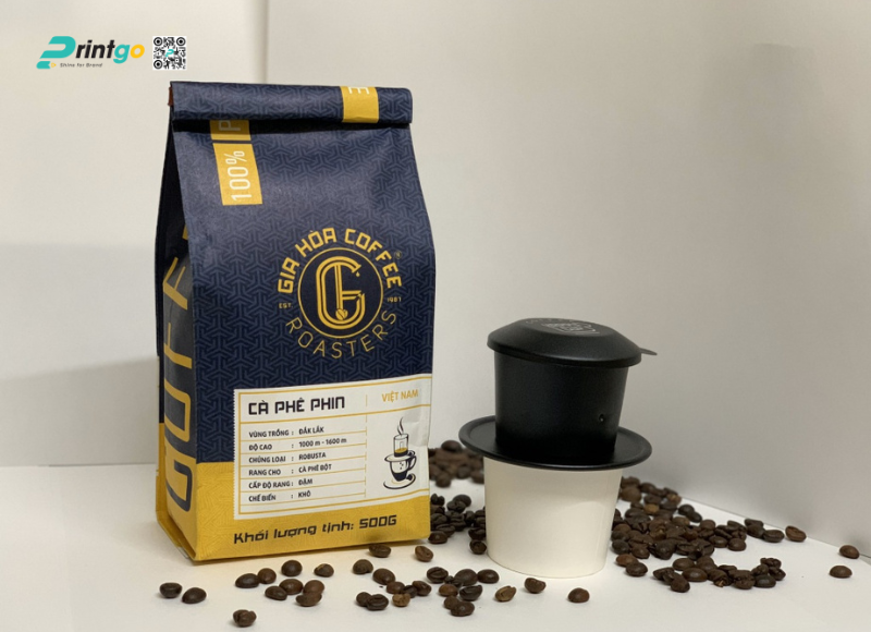 Công nghệ gia công sau in bao bì cafe Công nghệ gia công sau in bao bì cafe