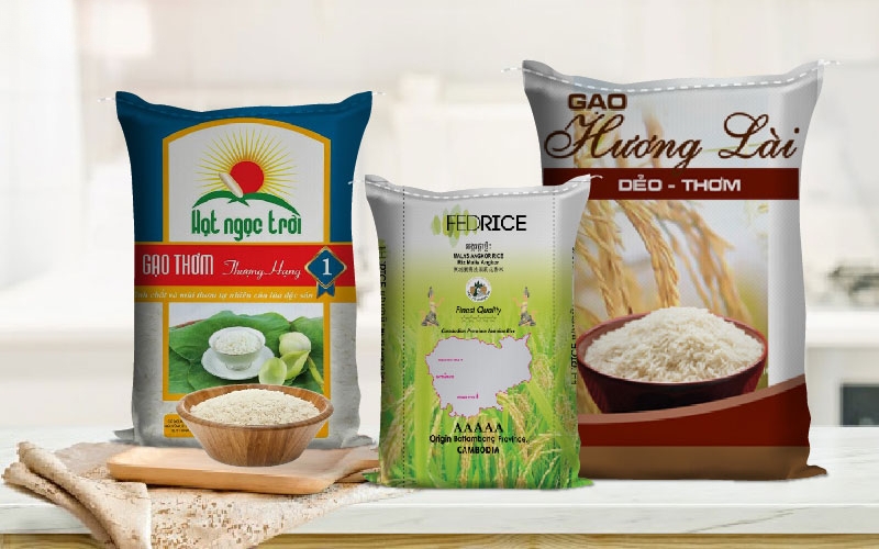 Mẫu in bao bì gạo 5kg - 10kg phổ biến cho hộ kinh doanh nhỏ Mẫu in bao bì gạo 5kg - 10kg phổ biến cho hộ kinh doanh nhỏ