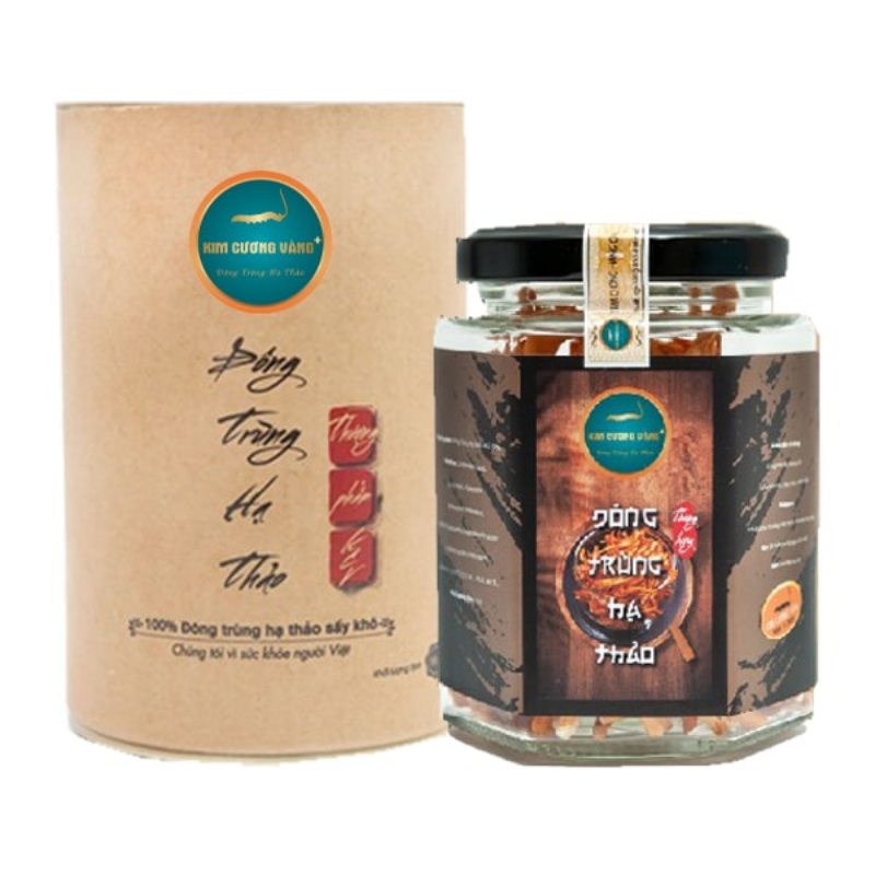 Mẫu hộp đông trùng hạ thảo sáng tạo Mẫu hộp đông trùng hạ thảo sáng tạo