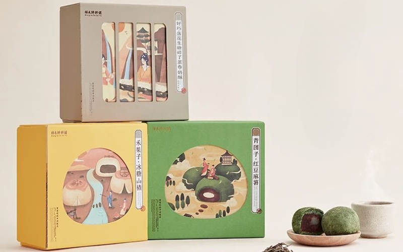 Bao bì đựng nông sản dạng hộp carton mềm Bao bì đựng nông sản dạng hộp carton mềm