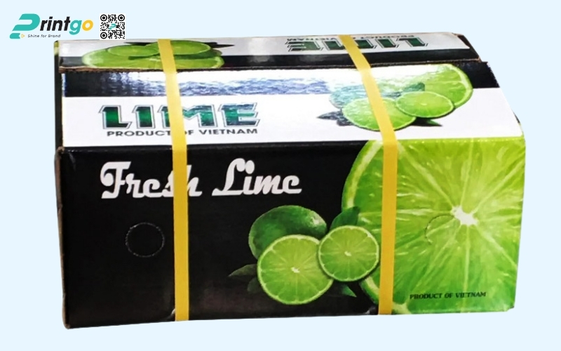Mẫu bao bì xuất khẩu trái cây chanh Mẫu bao bì xuất khẩu trái cây chanh
