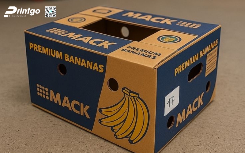 Mẫu bao bì xuất khẩu trái cây chuối Mẫu bao bì xuất khẩu trái cây chuối