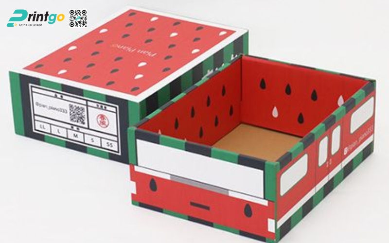 Mẫu thùng carton đựng trái cây xuất khẩu dưa (dưa hấu, dưa lưới) Mẫu thùng carton đựng trái cây xuất khẩu dưa (dưa hấu, dưa lưới)