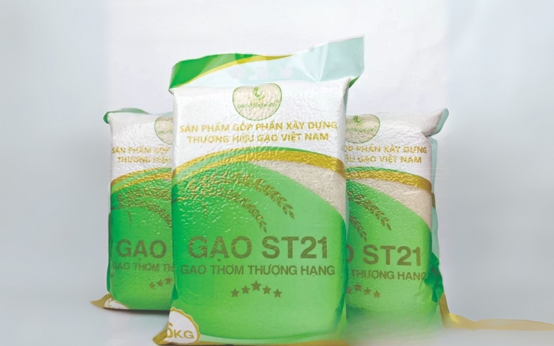 Mẫu in bao bì đựng gạo cao cấp 10kg - 25kg dành cho doanh nghiệp Mẫu in bao bì đựng gạo cao cấp 10kg - 25kg dành cho doanh nghiệp