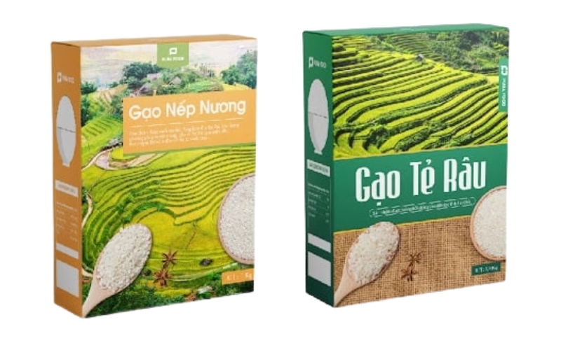 Mẫu hộp đựng gạo thiết kế sang trọng - cao cấp Mẫu hộp đựng gạo thiết kế sang trọng - cao cấp