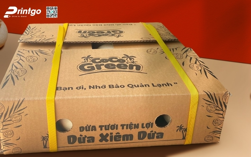 Mẫu thùng carton đựng dừa xiêm xuất khẩu đạt chuẩn Mẫu thùng carton đựng dừa xiêm xuất khẩu đạt chuẩn