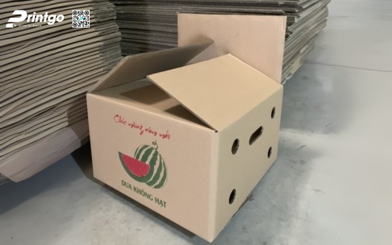 Mẫu thùng carton đựng trái cây xuất khẩu dưa (dưa hấu, dưa lưới) Mẫu thùng carton đựng trái cây xuất khẩu dưa (dưa hấu, dưa lưới)