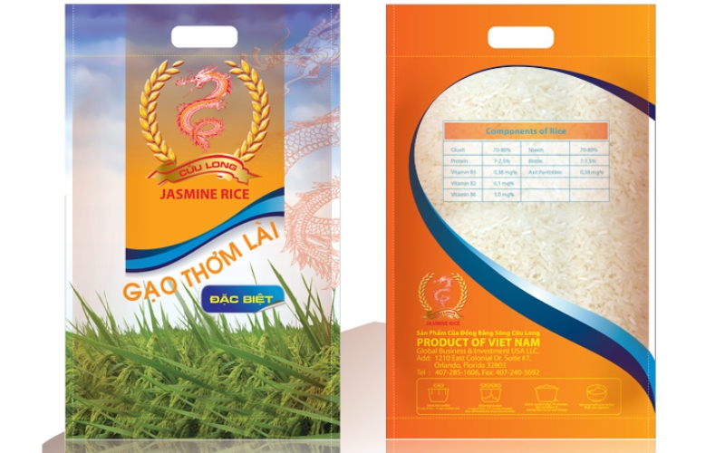 Mẫu in bao bì đựng gạo cao cấp 10kg - 25kg dành cho doanh nghiệp Mẫu in bao bì đựng gạo cao cấp 10kg - 25kg dành cho doanh nghiệp
