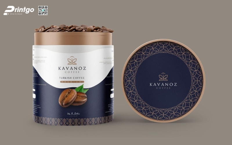 Mẫu bao bì cà phê xuất khẩu dạng hộp cao cấp Mẫu bao bì cà phê xuất khẩu dạng hộp cao cấp