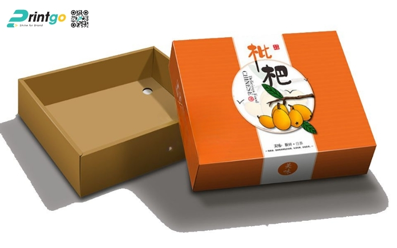 Mẫu thùng carton đựng trái cây xuất khẩu xoài Mẫu thùng carton đựng trái cây xuất khẩu xoài