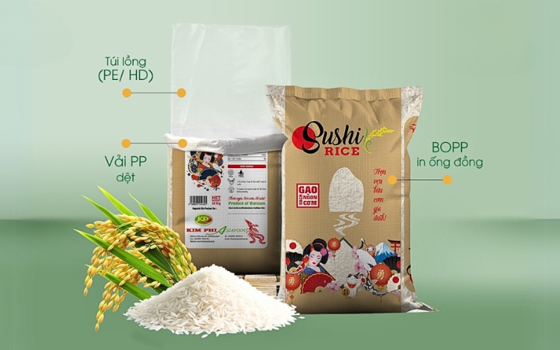 Mẫu in bao bì gạo 5kg - 10kg phổ biến cho hộ kinh doanh nhỏ Mẫu in bao bì gạo 5kg - 10kg phổ biến cho hộ kinh doanh nhỏ