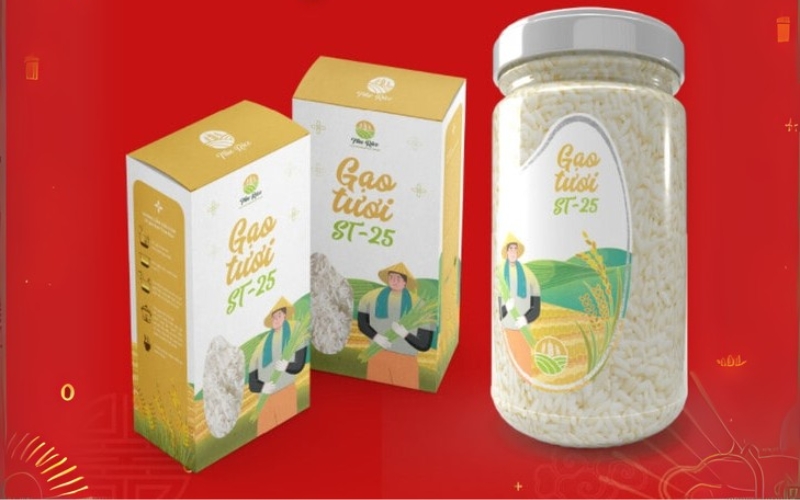 Mẫu hộp đựng gạo thiết kế sang trọng - cao cấp Mẫu hộp đựng gạo thiết kế sang trọng - cao cấp