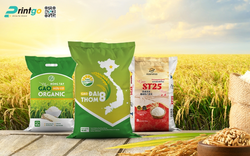 Những xu hướng thiết kế & in bao bì gạo mới nhất 2025 Những xu hướng thiết kế & in bao bì gạo mới nhất 2025