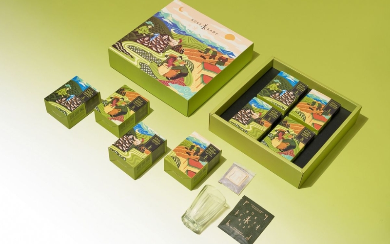 Bao bì đựng nông sản dạng hộp carton cao cấp Bao bì đựng nông sản dạng hộp carton cao cấp