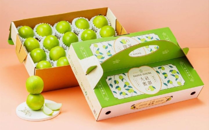 Bao bì đựng nông sản dạng hộp giấy carton sóng Bao bì đựng nông sản dạng hộp giấy carton sóng