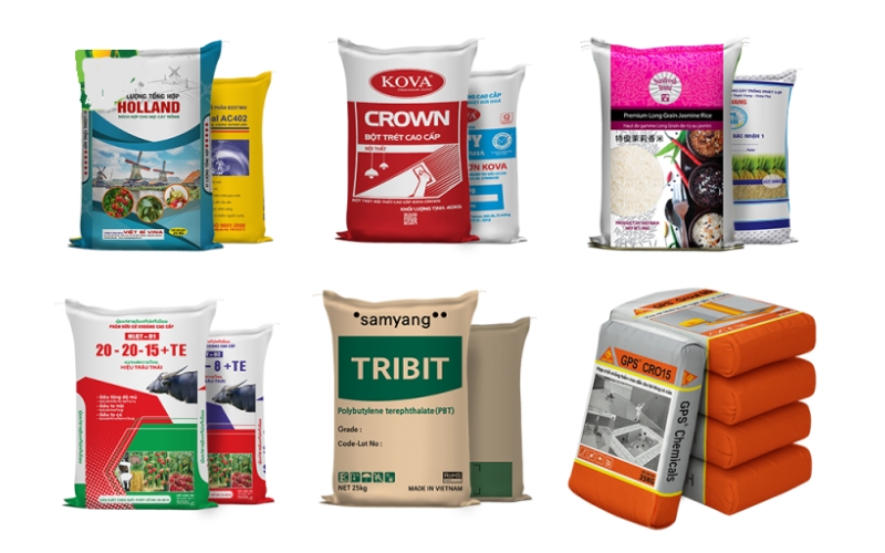 Mẫu in bao bì đựng gạo cao cấp 10kg - 25kg dành cho doanh nghiệp Mẫu in bao bì đựng gạo cao cấp 10kg - 25kg dành cho doanh nghiệp