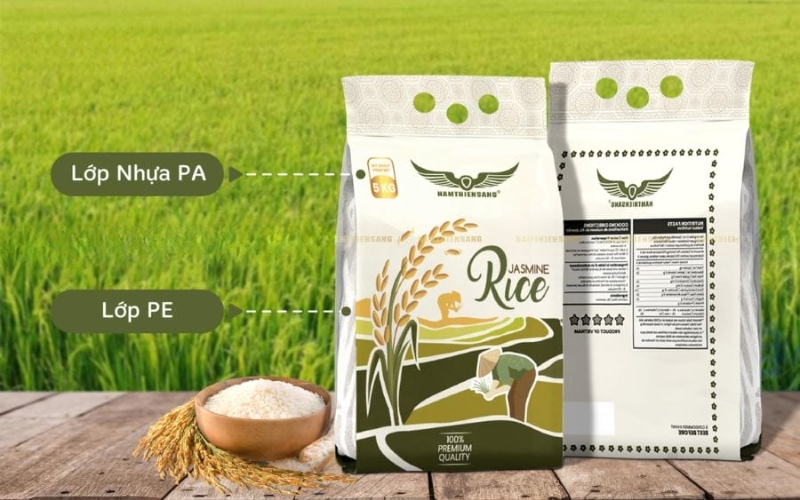 Mẫu in bao bì gạo 5kg - 10kg phổ biến cho hộ kinh doanh nhỏ Mẫu in bao bì gạo 5kg - 10kg phổ biến cho hộ kinh doanh nhỏ