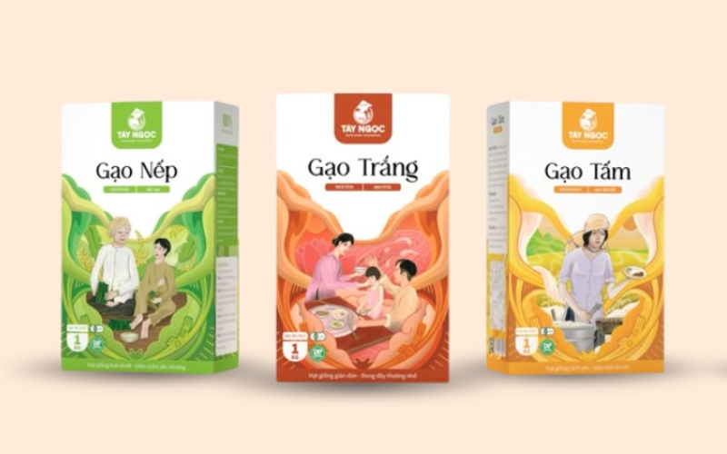 Mẫu hộp đựng gạo thiết kế sang trọng - cao cấp Mẫu hộp đựng gạo thiết kế sang trọng - cao cấp