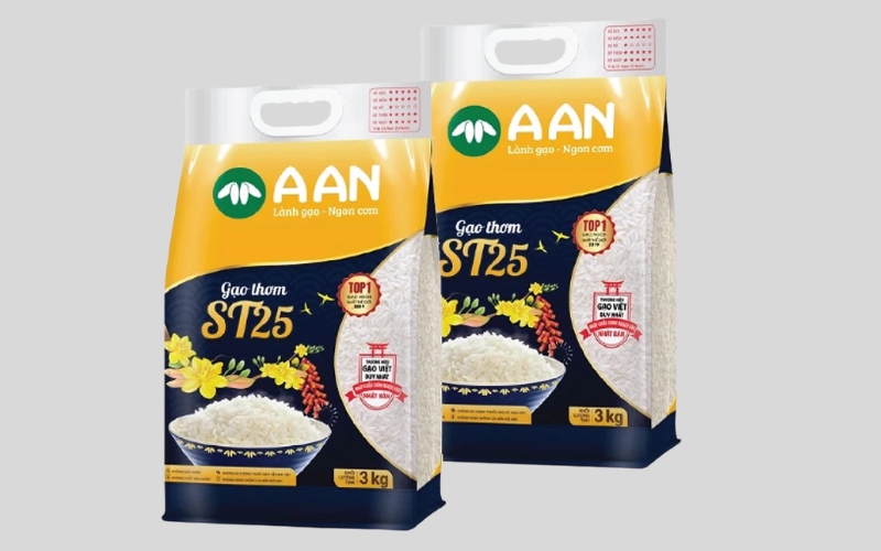 Mẫu in bao bì gạo 5kg - 10kg phổ biến cho hộ kinh doanh nhỏ Mẫu in bao bì gạo 5kg - 10kg phổ biến cho hộ kinh doanh nhỏ