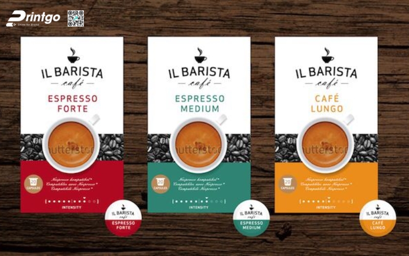 Mẫu bao bì cà phê xuất khẩu dạng hộp mềm Mẫu bao bì cà phê xuất khẩu dạng hộp mềm