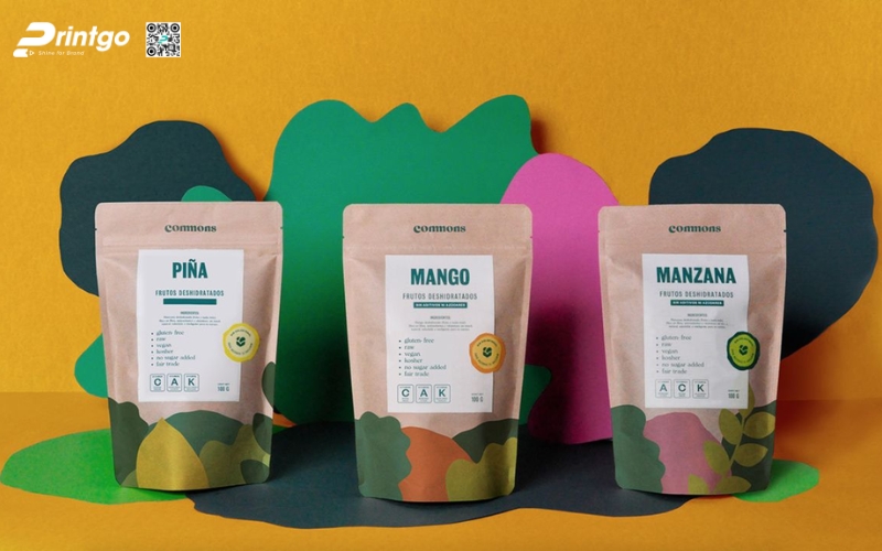 Mẫu bao bì cà phê xuất khẩu dạng túi kraft Mẫu bao bì cà phê xuất khẩu dạng túi kraft