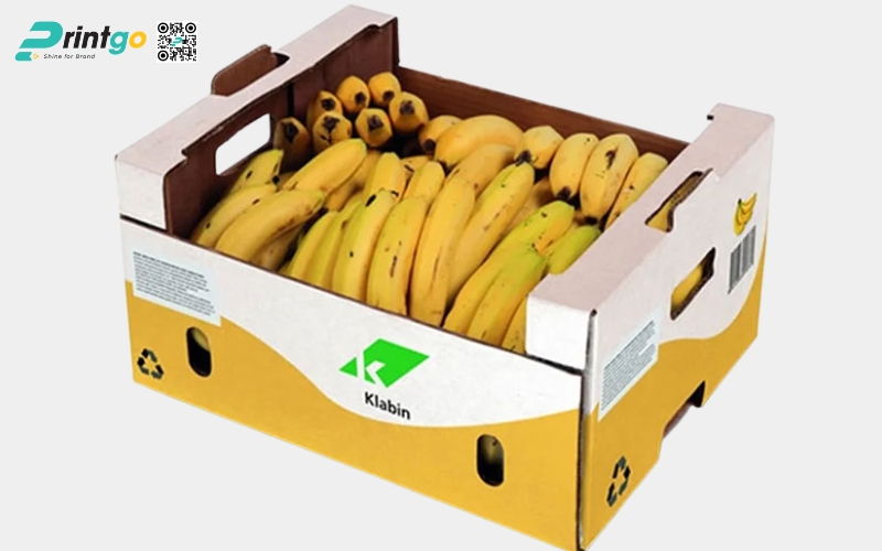Mẫu bao bì xuất khẩu trái cây chuối Mẫu bao bì xuất khẩu trái cây chuối