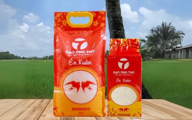 Mẫu in bao bì gạo 5kg - 10kg phổ biến cho hộ kinh doanh nhỏ Mẫu in bao bì gạo 5kg - 10kg phổ biến cho hộ kinh doanh nhỏ